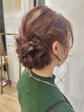 ネオリーブギンザ 銀座店(Neolive GINZA) 後毛可愛いアップスタイル