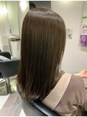 髪質改善/切りっぱなしボブ/美髪/30代40代/［人形町］