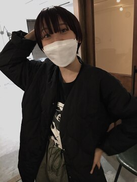 ハニーマスタード(HONEY MUSTARD) ライン感のあるコンパクトショート