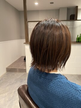 西本整髪 外ハネボブ