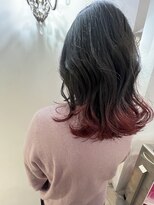 グランドライン(GRAND LINE) ピンクの裾カラー