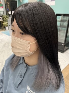 リーホリエ(Lee Horie) 【kanna】シルバーインナーカラー