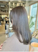 20代30代40代艶感ストレートアッシュイルミナカラー透明感ロング