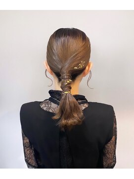 ヤーン(yaan) ヘアアレンジ