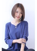 20代30代40代50代ハチ張り解消！ボブ