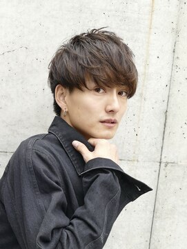 ウェイビーエフティフィフス 横浜西口(WAVEY ft.fifth) 無造作パーマ波巻きパーマ波巻きスパイラルパーマツーブロック