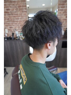 ヘアーアンドシェーブ ジンジャー(GINGER) マッシュ×ツイストスパイラルパーマ