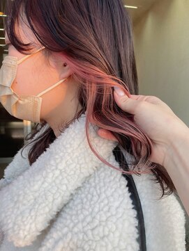 シャルトルーズ(Chart Reuse) カット×イヤリングカラー×トリートメント