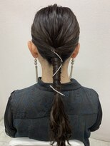 シュシュ(shushu)&nbsp;変形ポニーテール