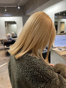 ソイ 下北沢(soi) 抜きっぱなしブロンド