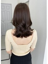 ソヨン 池袋店(SOYON)&nbsp;【お客様スタイル】くびれヘア 透明感カラー