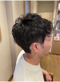 スタイリング楽々/ナチュラルパーマ/メンズカット