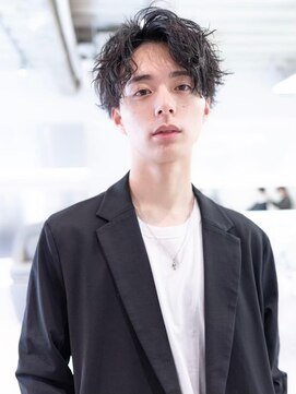 ケアリー 大日(Carelly) ビジネスツーブロックOK★かき上げくせ毛風パーマ