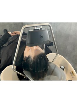 【頭浸浴導入サロン】「すーっと」疲れを癒してくれるヘッドスパで至福の時間を♪頭皮も髪も健やかに…◎