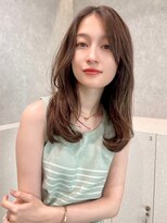 エジョン 幡ヶ谷店(Aejon)&nbsp;イメチェン/似合わせカット/フルバング/レッドブラウン/新宿