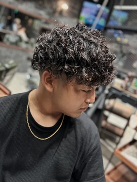 スリーセント 栄(3/cent) プードルパーマ