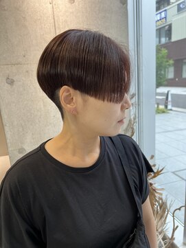 カケル(×.) 30代、40代大人ハンサムショート/アンブレラカラー/