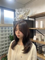 ミツバ(3tuba) 韓国風暗髪カラー