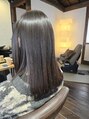 アオゾラヘアーヒカリノモリ(AOZORAHAIR hikarinomori) サラサラストレートスタイル♪髪質改善もお任せください