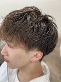 ニュアンスパーマ、マッシュ