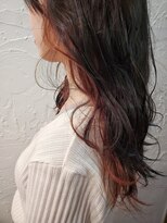 ベベ('BEBE)&nbsp;ロング インナーカラー オレンジカラー