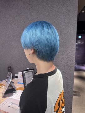 ペレ 栄店(PELE) ホワイトグレージュ/デジタルパーマ/チェリーブラウン/栄