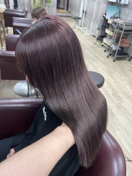 シェノン 近鉄奈良店(CHAINON) ブルベ方でも似合うカシスラベンダー