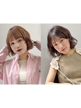 【表参道駅3分】流行のボブパーマでオシャレに垢抜け！貴方の新しい魅力を引き出します♪[表参道/パーマ]