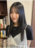 抜け感ある大人フェミニンレイヤー［中目黒/フェイスレイヤー］
