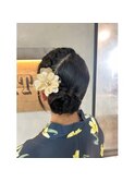 【EIGHT上尾】お客様スタイル_デザインカラー_ヘアセット