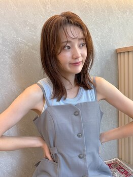 シア 新越谷店(SHEER)の写真/《新越谷駅西口/徒歩1分》長さを変えないスタイルチェンジで伸ばしかけもセットしやすい◎