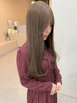 エトレ(etore) 髪質改善カラー/透明感/ミルクティーベージュ