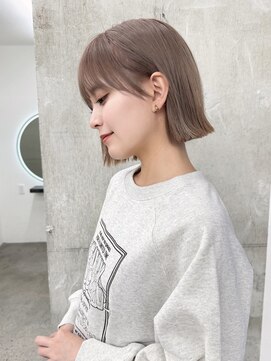 ガーデン 渋谷(GARDEN) 小顔大人ボブ暗めカラーミディアムデザインカラー