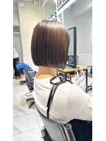 リディー(Lidee)&nbsp;Lideeお客様snapあご下ボブ暗めカラー