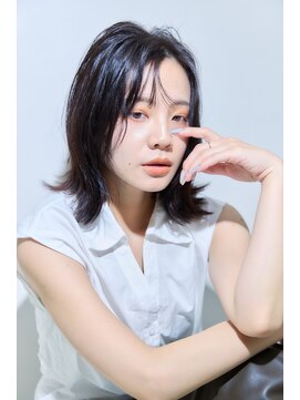 カリン ハッピーヘアライフ 長吉長原店(carin happyhairlife) 黒髪/切りっぱなしボブ/ぱっつんボブ/外ハネボブ/レイヤーボブ
