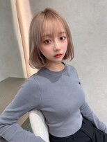 ロンド マーレ 天神大名店(Lond mare)&nbsp;大人ガーリー/小顔/ミディアムレイヤーカット/似合わせカット