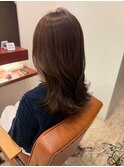 レイヤースタイルレイヤーカットロングレイヤー小顔スタイル