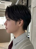 ガーデンタチカワネクスト(garden tachikawa next) 大人男子センターパート毛流れパーマニュアンスパーマ20代30代