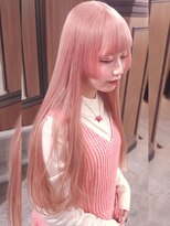 ブロック ジャポン(bloc japon)&nbsp;ダスティピンクとフェイスラインのフレームカットモード