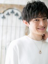 モッズヘア メン 南越谷南口店(mod's hair men)&nbsp;20代30代ビジカジマッシュパーマ無造作ダークアッシュa南越谷