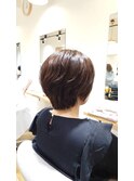 パーマショートスタイル