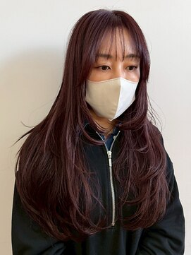 イーストハムヘッドショップ(EAST HAM head shop) 透明感ブラウンアッシュ/全体レイヤー/ロング