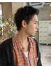 【簡単スタイリング】似合わせメンズパーマ+カットコース