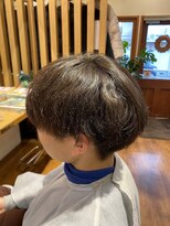 リワール 縮毛矯正専門店&nbsp;メンズ縮毛矯正ビフォーアフター