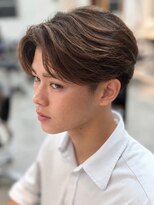 シーフ 千葉(Cyf)&nbsp;MEN’S HAIR/千葉駅/センターパート/曲がる縮毛矯正/齊藤大樹