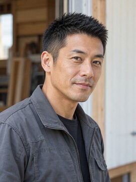 リトーン バイ ユイマァル(RE:TONE by YUIMARL) 大人のメンズサロン★岡山30代40代50代★刈り上げショート★白髪