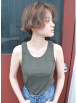 ナヌーク シブヤ(nanuk shibuya)&nbsp;【nanuk】透けるハイトーンカラー◇セピアグレージュ