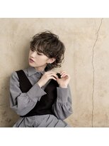 ヘア スペース メロウ(hair_mellow)&nbsp;ボブカールスタイル