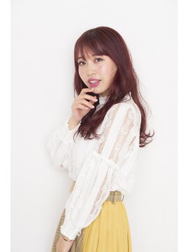 チュラック(Chulack) 【CHULACK】チェリーブラウン/ウェーブ/大人ガーリー