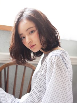 ネオリーブウリ 二子玉川店(Neolive uri) <<uri/二子玉川>>　くせ毛風×ミディアム